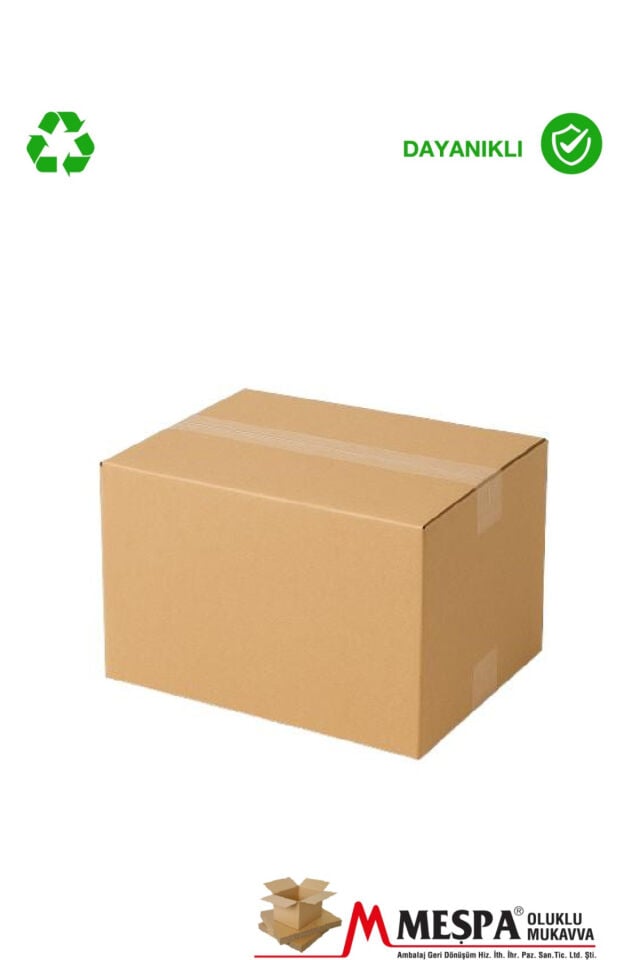 40x40x15 cm Doppelwandiger Wellpappkarton