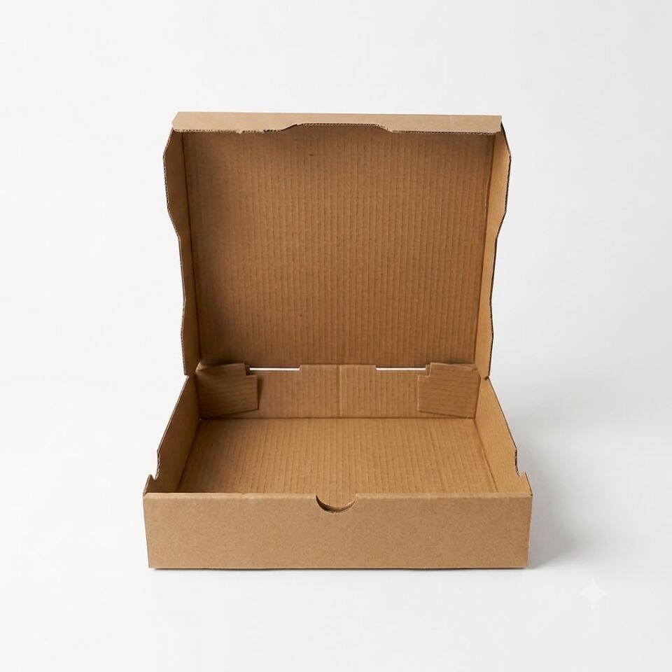 25 X 25 X 4 Cm Pizza Kutusu - Gıda Kutusu