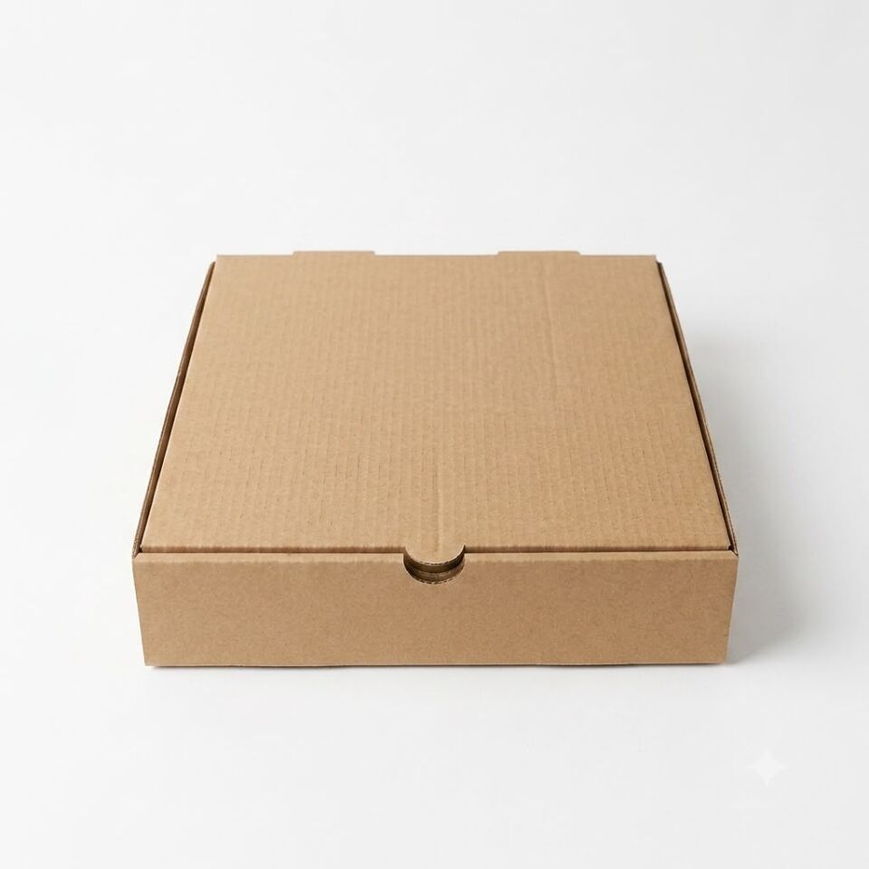 33 X 33 X 4 cm Pizza Kutusu - Gıda Kutusu