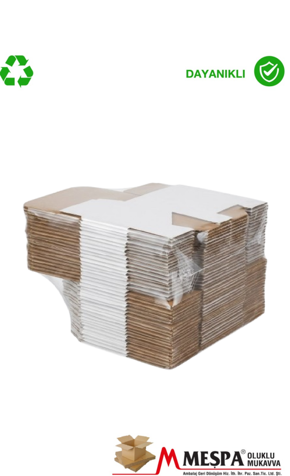 16 X 10,8 X 8 cm Kendinden Kilitli E-Ticaret Karton Kargo Kutusu