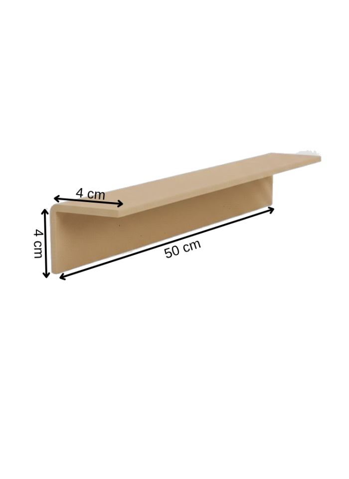 Karton Köşebent Kenar Koruyucu Profil 4x4 cm 4 mm 50 cm