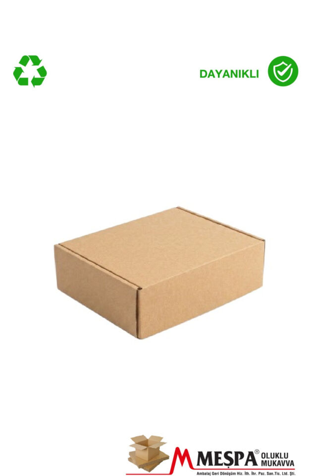 28 X 18 X 5 cm Kilitli E-Ticaret Kutusu