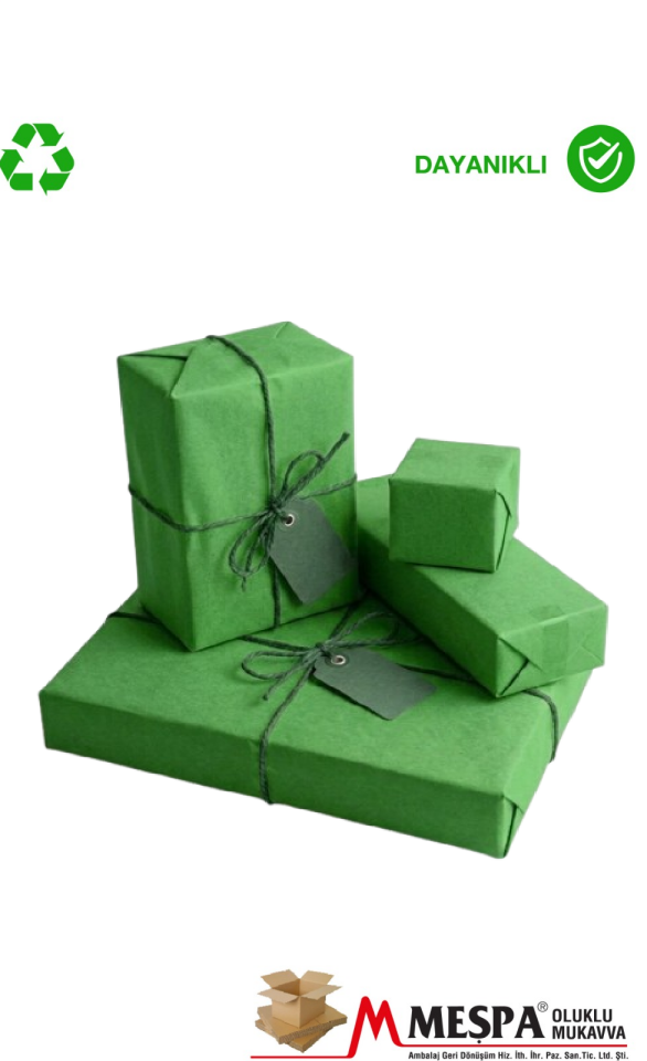 Renkli Kraft Kağıdı 116x100 cm Büyük Boy Hediye Paketleme