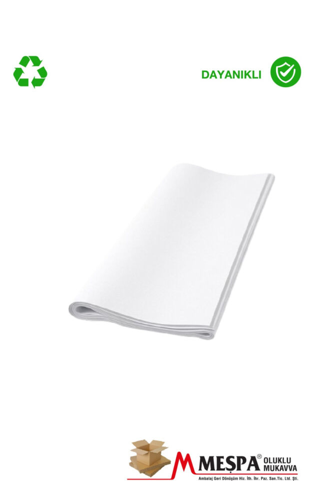 Beyaz Ambalaj Kağıdı 100x100 cm – Kargo Paketleme, Hediye ve Sarım Kağıdı